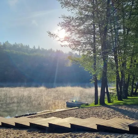 شقة Mazurska Zatoka & - Nad Jeziorem Z Prywatna Plaza I Podgrzewanym Basenem Zewnetrznym, Mazury W Rytmie Slow