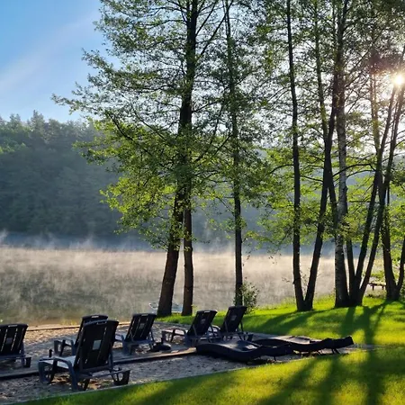 Mazurska Zatoka & - Nad Jeziorem Z Prywatna Plaza I Podgrzewanym Basenem Zewnetrznym, Mazury W Rytmie Slow Łukta
