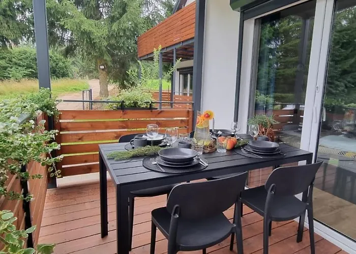 Mazurska Zatoka & - Nad Jeziorem Z Prywatna Plaza I Podgrzewanym Basenem Zewnetrznym, Mazury W Rytmie Slow Апартаменты Лукта